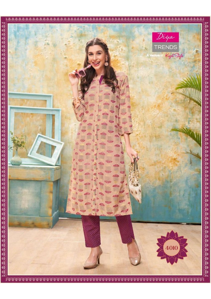 Diya Trendz Forever Vol-4 4001-4012 Series 10
