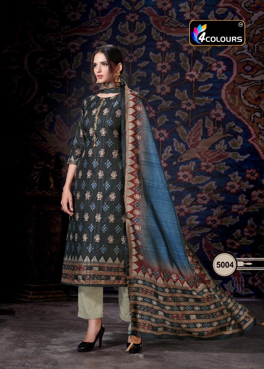 4 Colours Rajwadi 5001-5005 Series 4