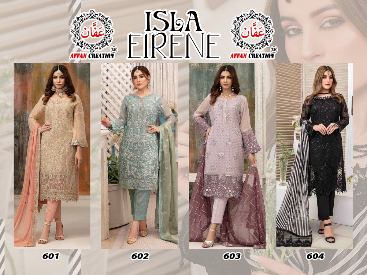 Affan Creation Isla Eirene 601-604 Series 5