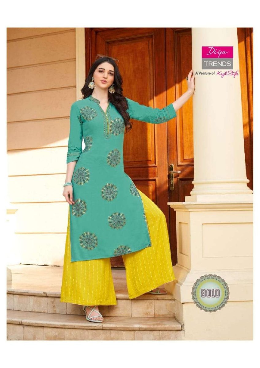 Diya Trends Biba's Vol-8 8001-8014 Series 10
