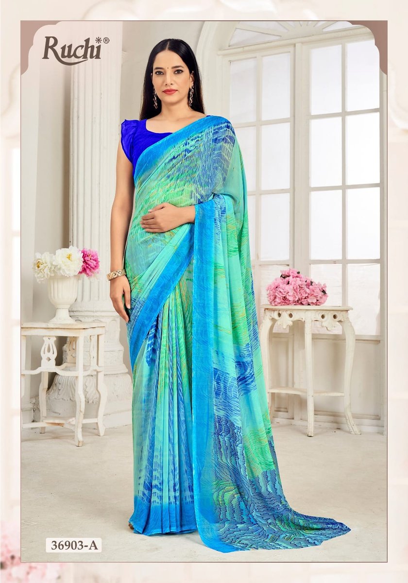 RUCHI RAGAA GEORGETTE VOL-11 36901A TO 36906B 5
