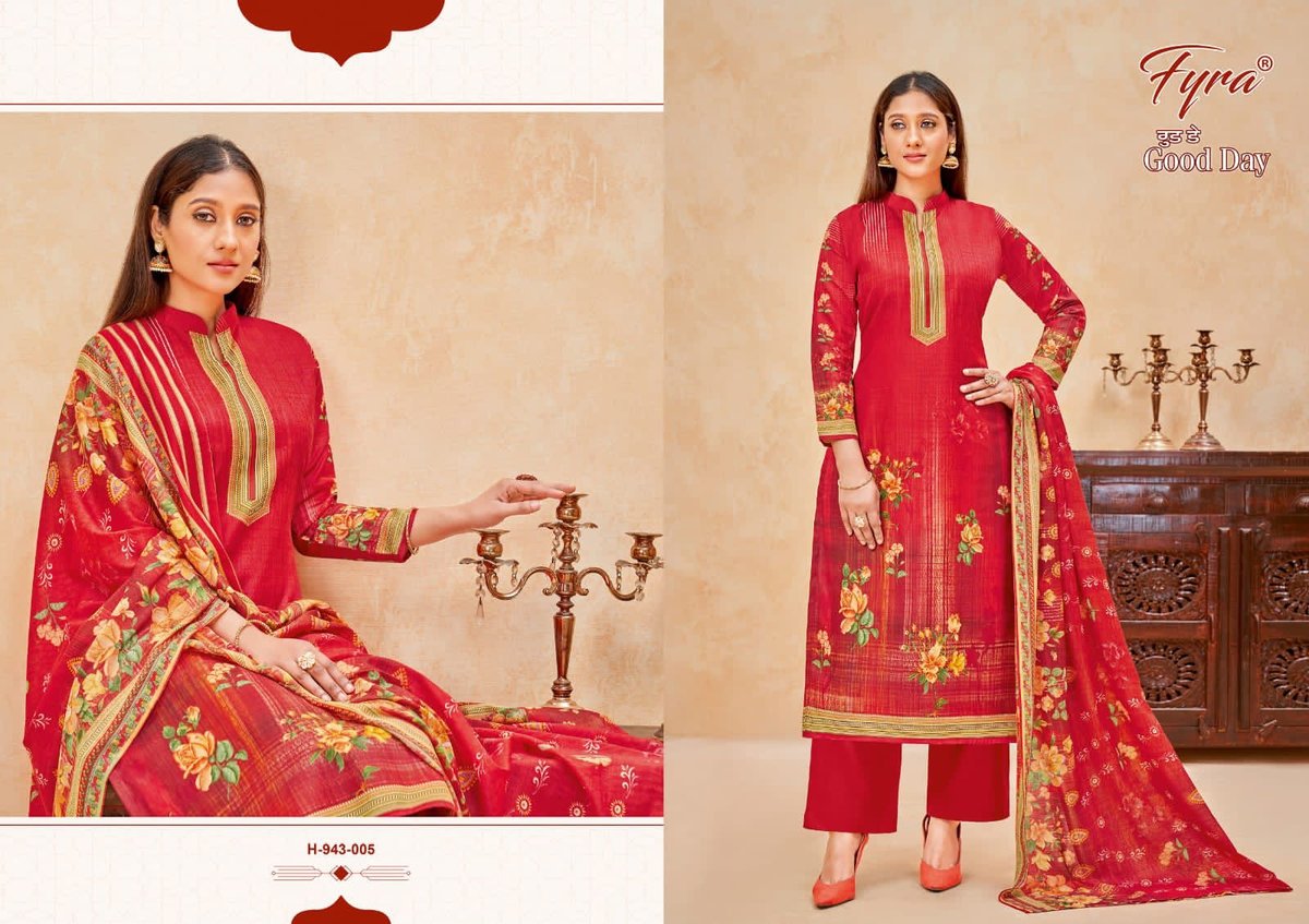 Alok Suits Good Day 943-001 to 943-010 Series 5