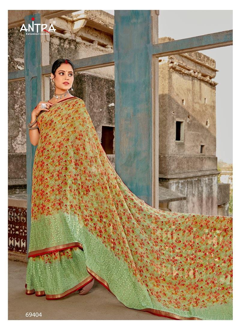 Antra Royal Chiffon Vol-12 69401-69410 Series 4