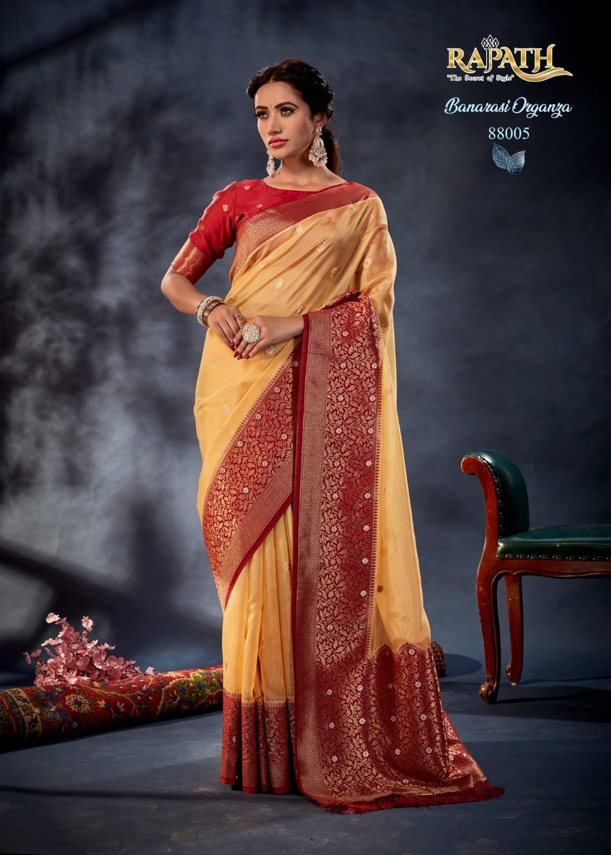 Rajpath Fabrics Orum Organza 88001-88006 Series 5