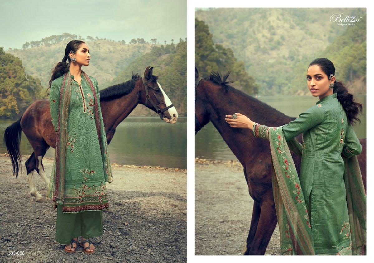 Belliza Designer Riwaaz vol-2 533-001 to 533-010 Series 6