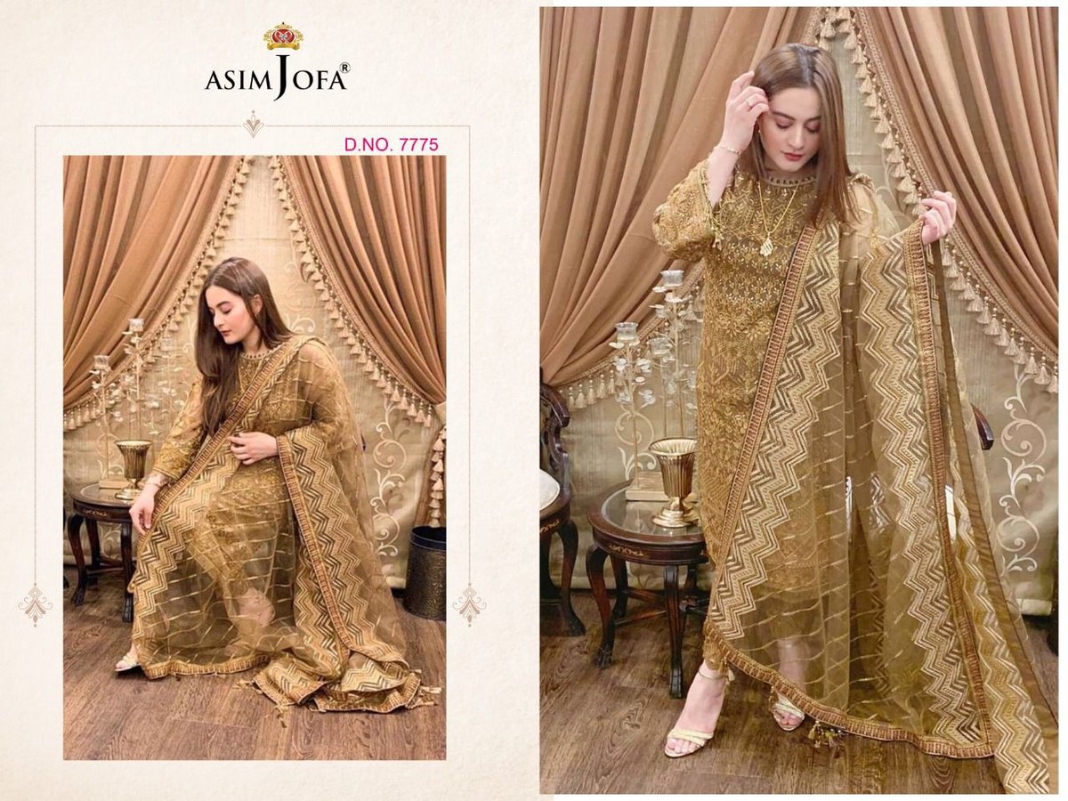 Asim Jofa Super Hit 7774-7775 Design 2