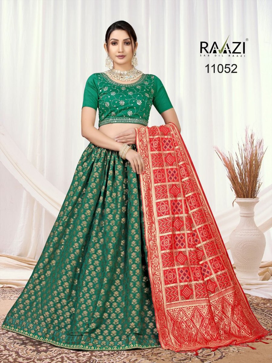 Rama Fashion Raazi Jacquard Lehenga 11045-11058 Series 8