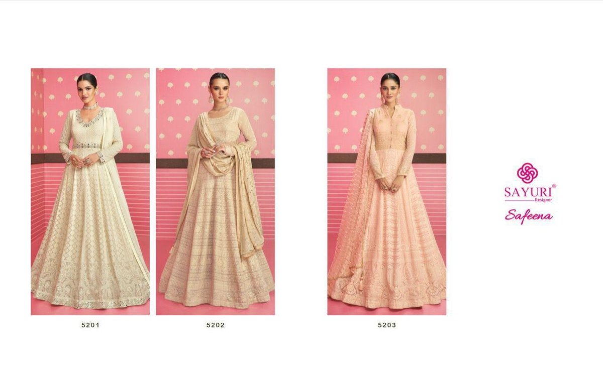 Sayuri Designer Safeena 5201-5203 Series 4