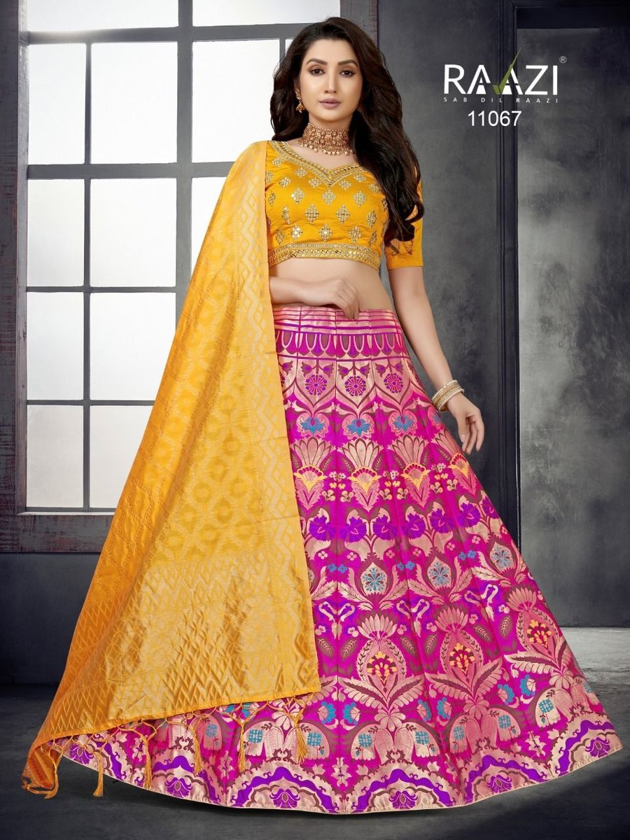 Rama Fashion Raazi Banarasi Lehenga 11059-11068 Series 8