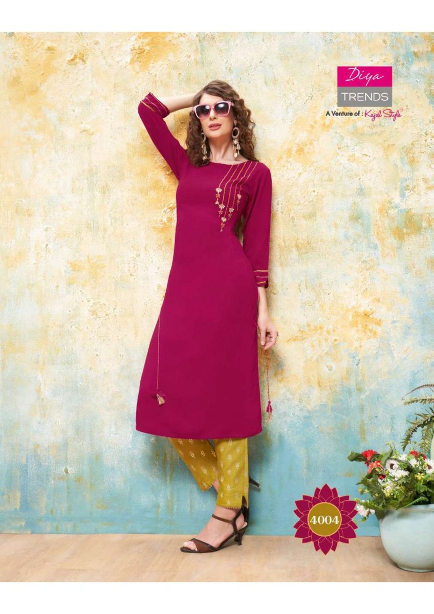 Diya Trendz Forever Vol-4 4001-4012 Series 4
