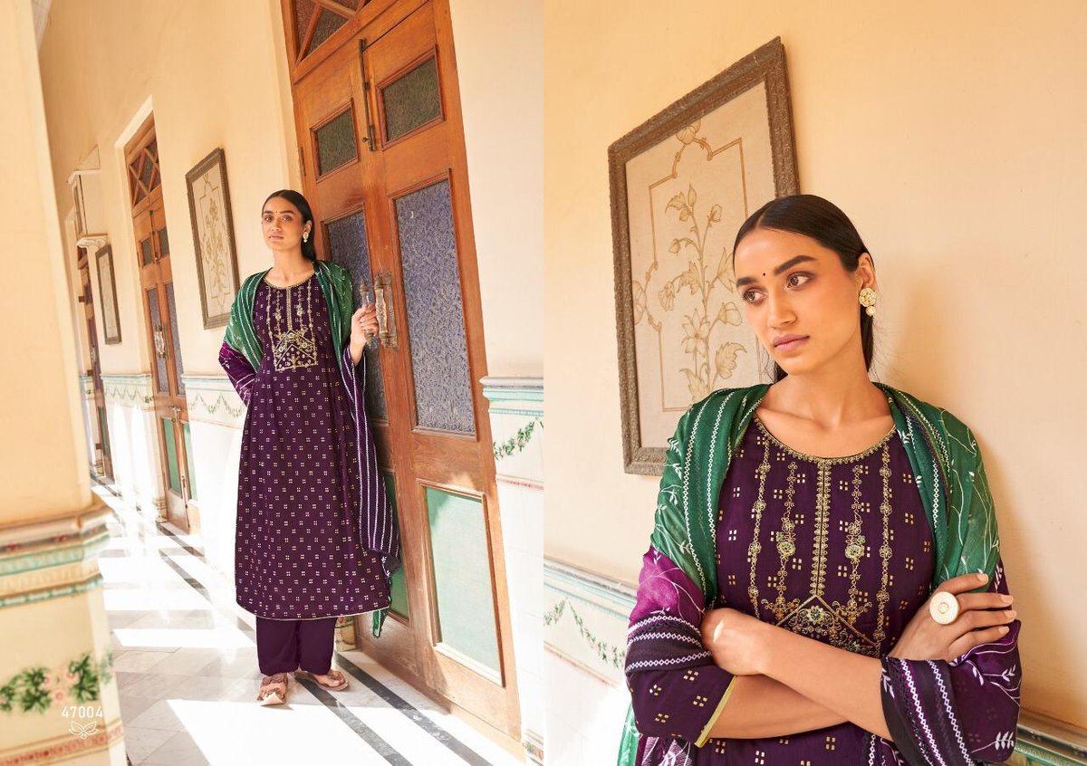 Ankit Textiles Kesariya 47001-47006 Series 4