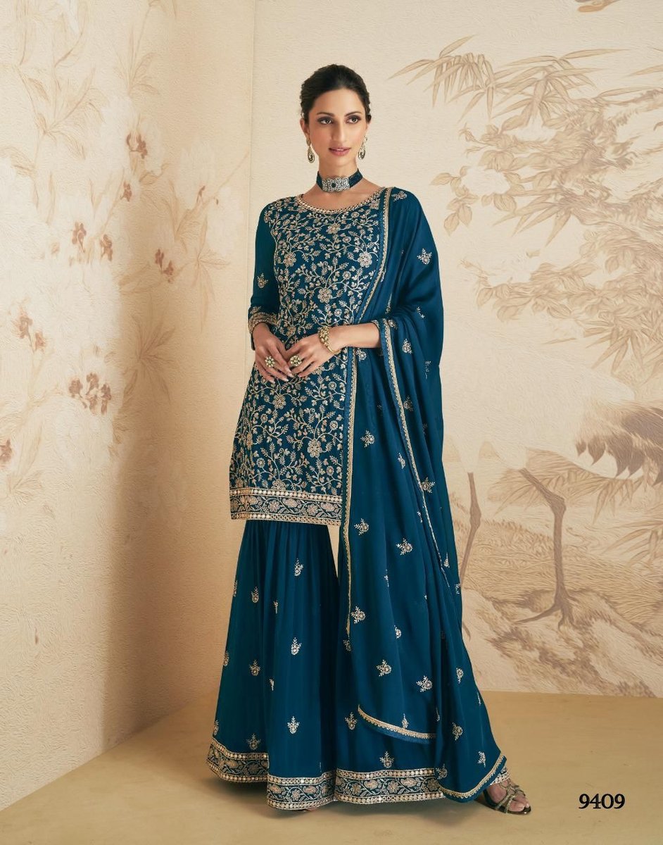 Aashirwad Creation Elan 9407-9411 Series 3