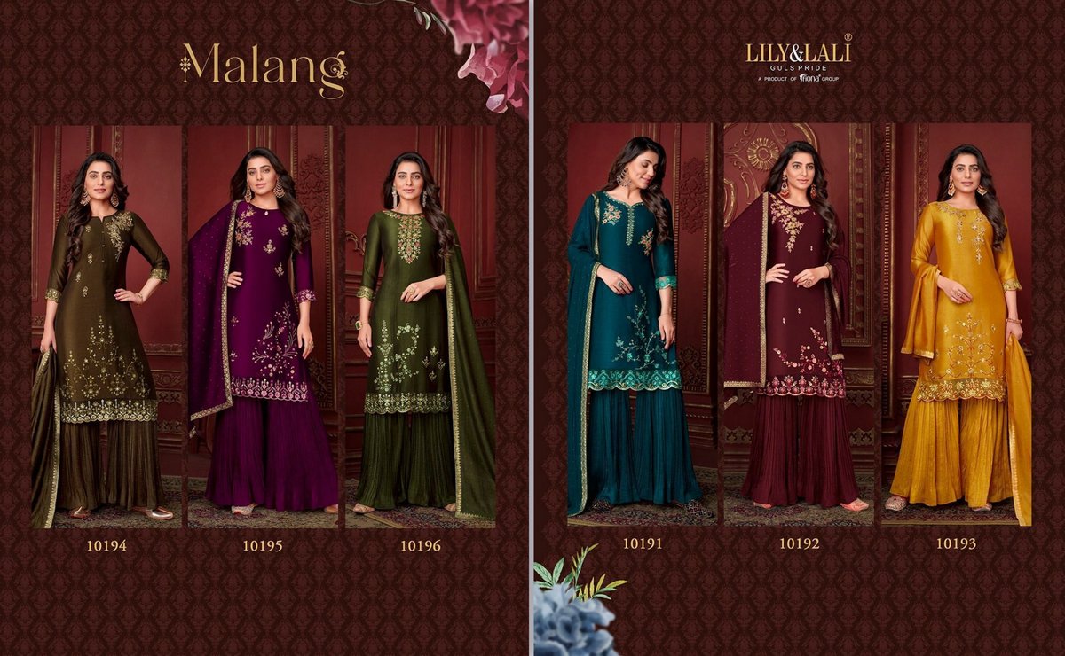 Lily And Lali Malang 10191-10196 Series 7