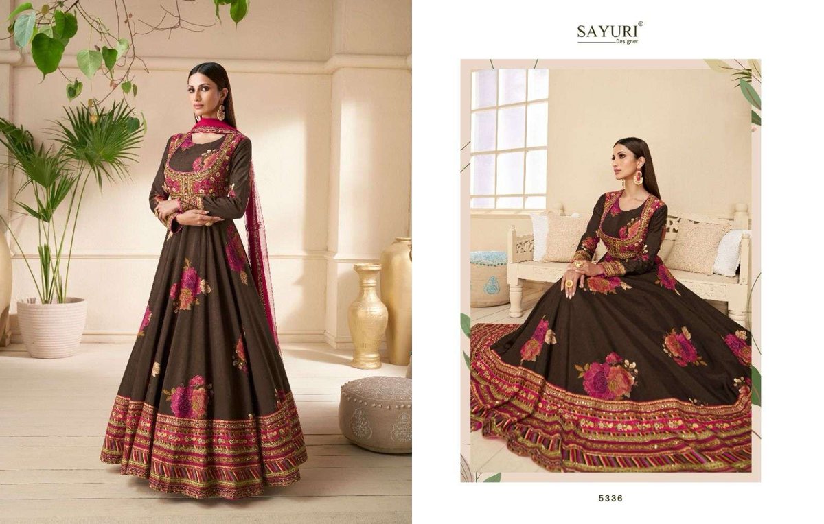 Sayuri Designer Khwaab 5336-5338 Series 1