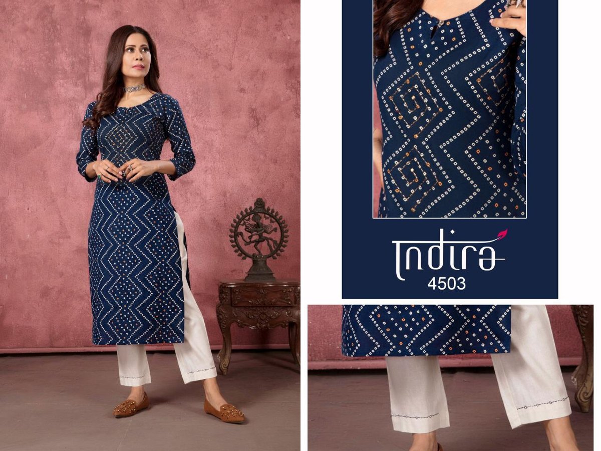 Indira Apparel‚Äôs Bandhej 4501-4504 Series 3