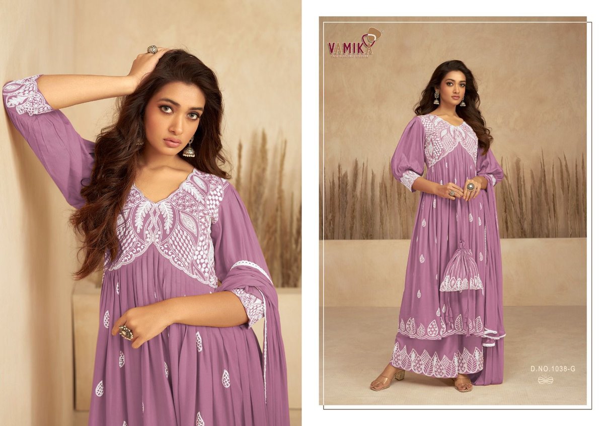 VAMIKA LAKHNAVI VOL-7 1038-F TO 1038-J 2