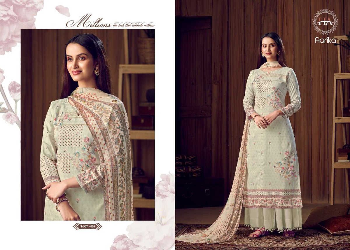 Harshit Fashion Aarika Edition Vol-2 507-001 to 507-010 Series 1