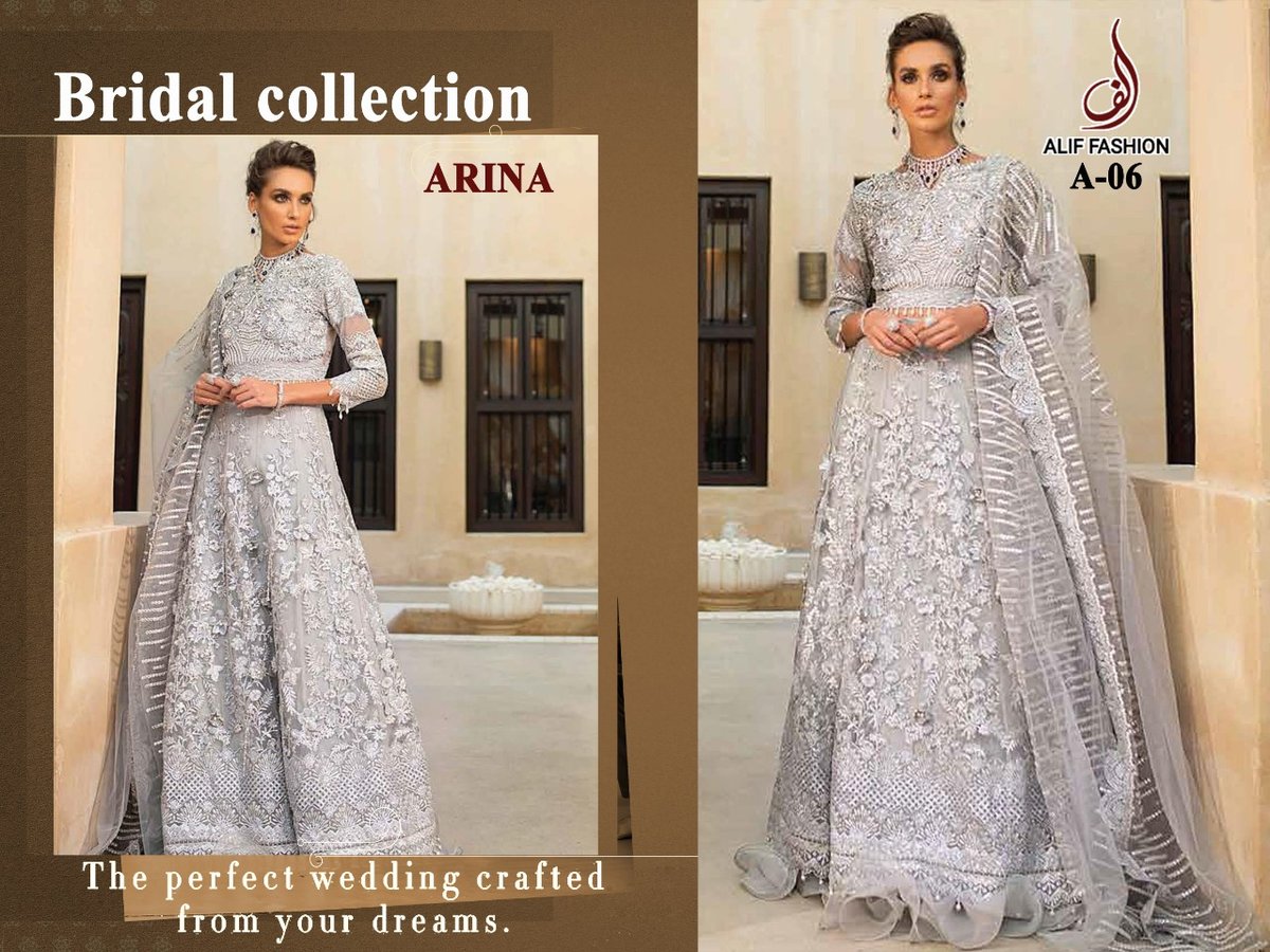 Alif Fashion Arina Bridal Collection A-06 1