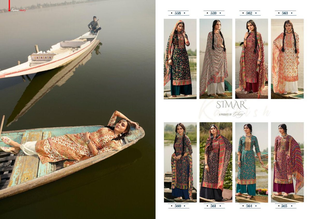 Glossy Simar Kashish 558-565 Series 9