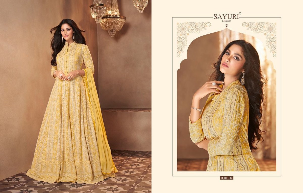 Aashirwad Creation Sayuri Afreen 132-135 Series 1