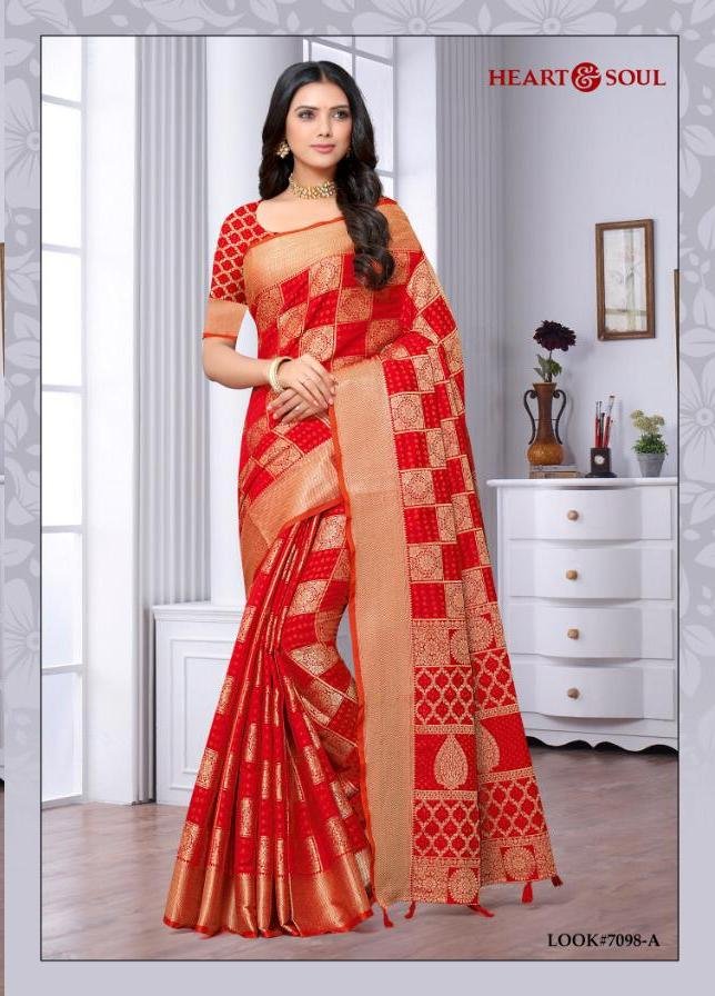 Heart & Soul Bandhani Weaves 7097-7099 Series 3