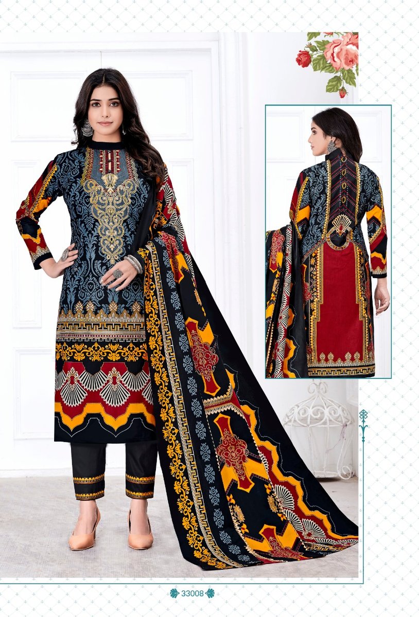 Apna Cotton Razia Sultan Vol-33 33001-33010 Series 8