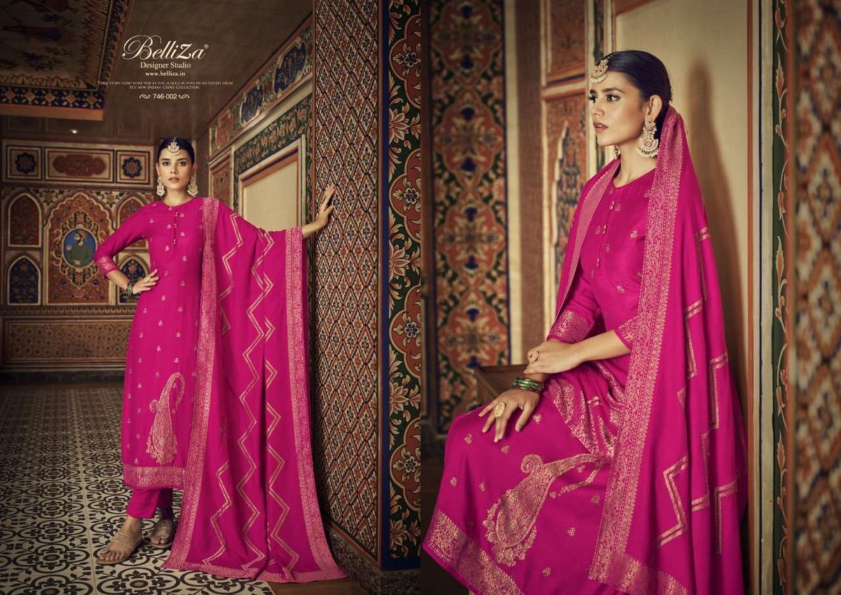 Belliza Designer Shayarana 746-001 to 746-006 Series 2