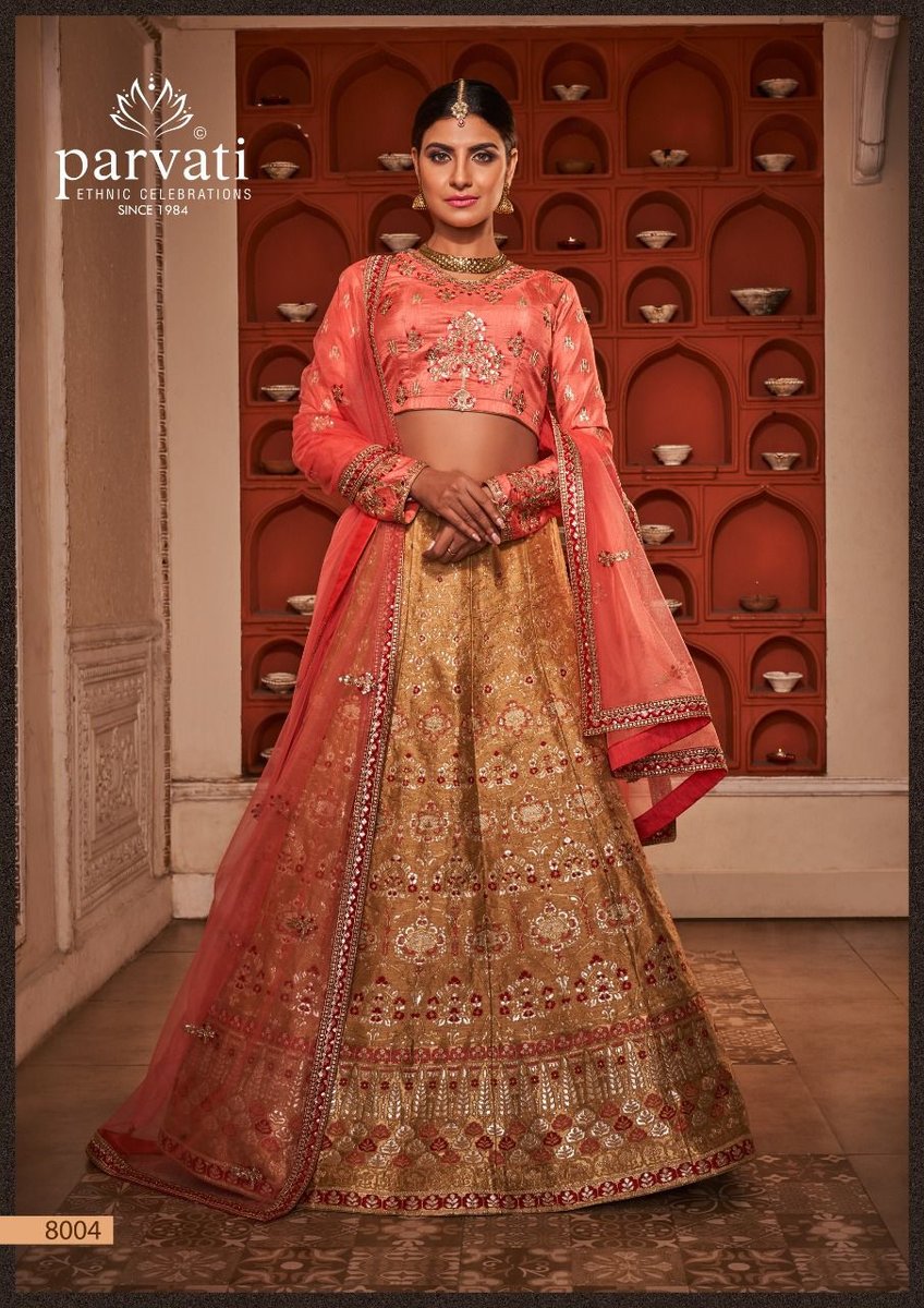 Bollywood Designer Lehenga 8001 to 8013 Design 3