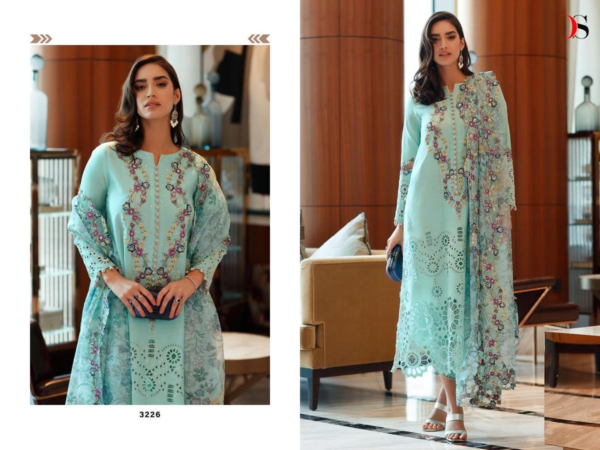 Deepsy Suit Mushq Luxury Lawn-23 Vol-2 3221-3226 Series 2