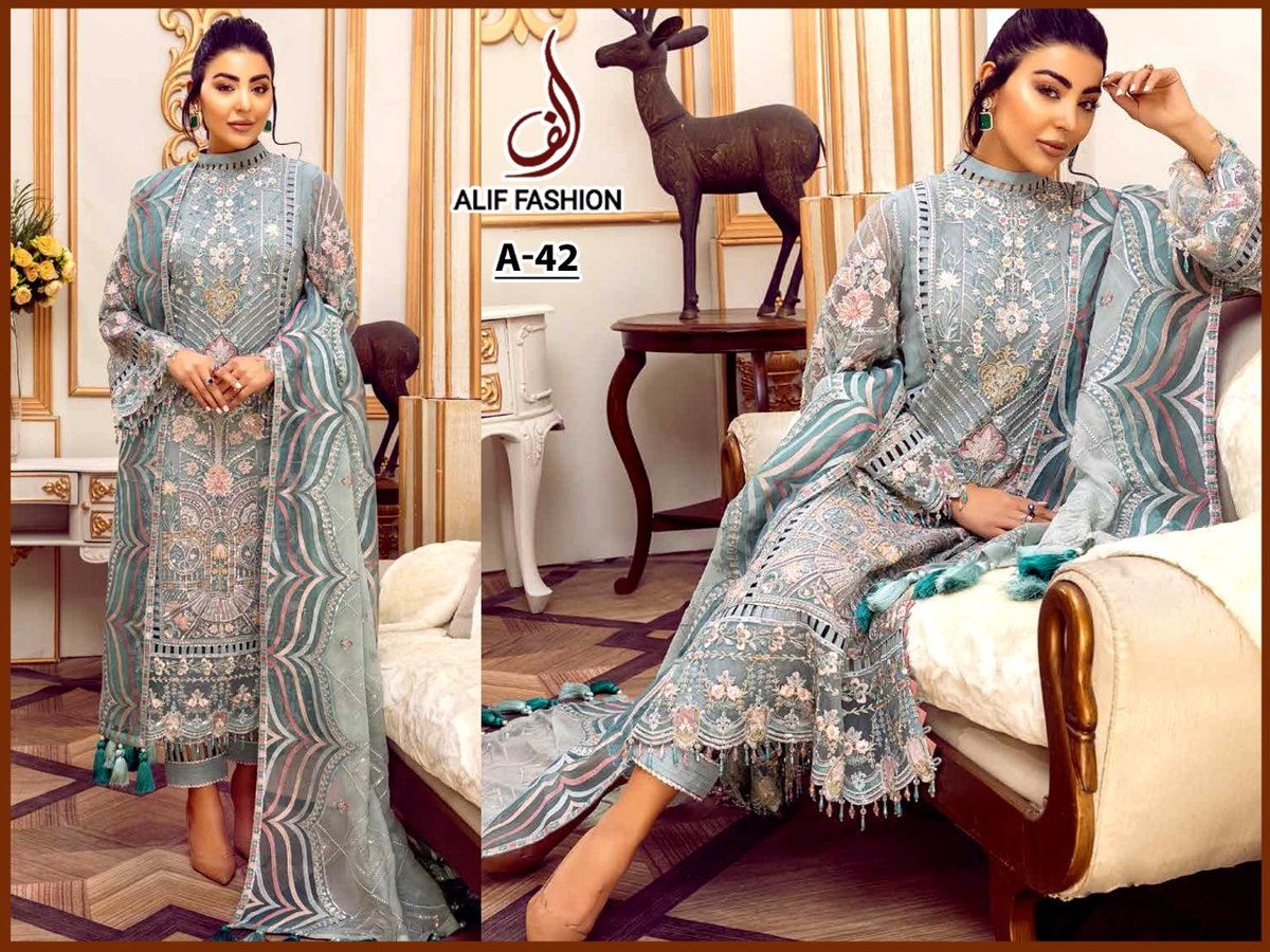 Alif Fashion A-42 to A-43 Design 1