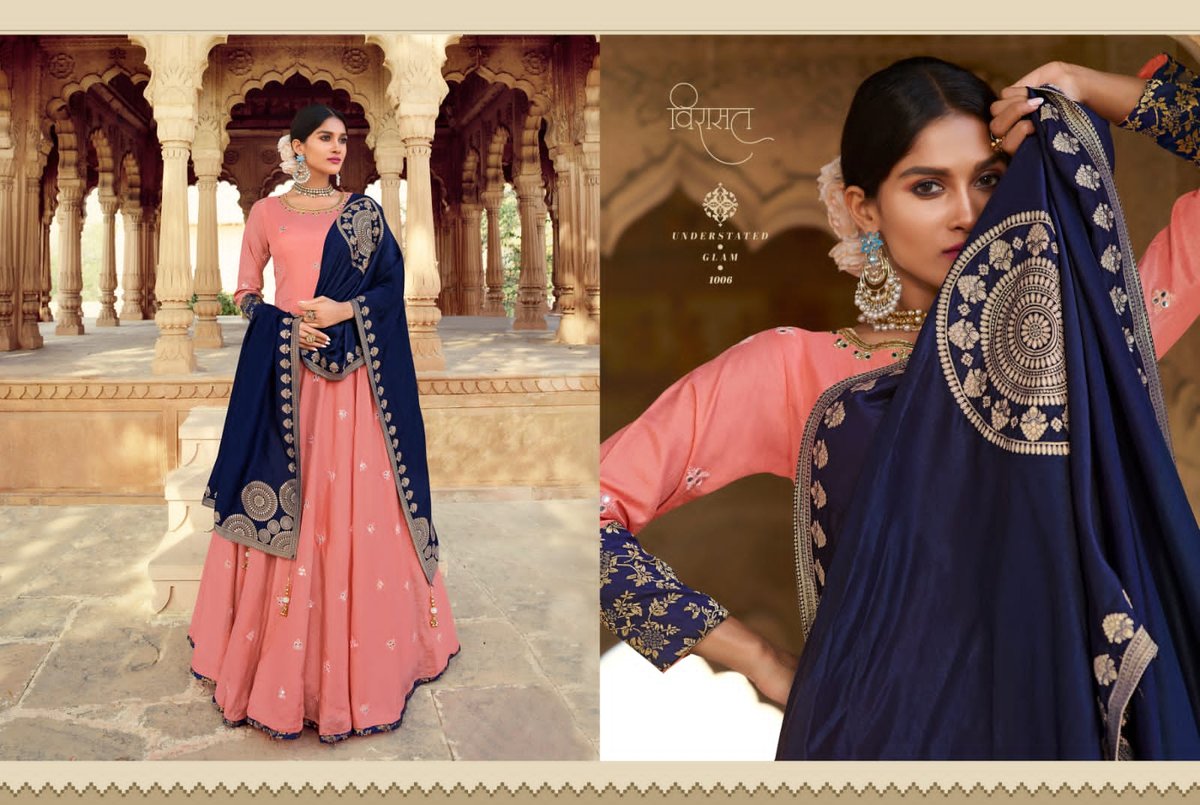 Virasat Gowns Kadambari 1001-1006 Series 5