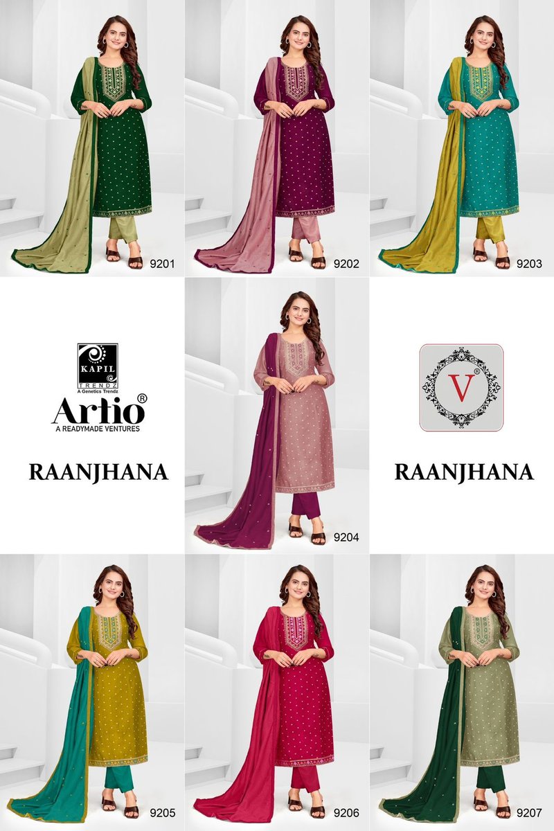 KAPIL TRENDZ RAANJHANA 9201 TO 9207 8