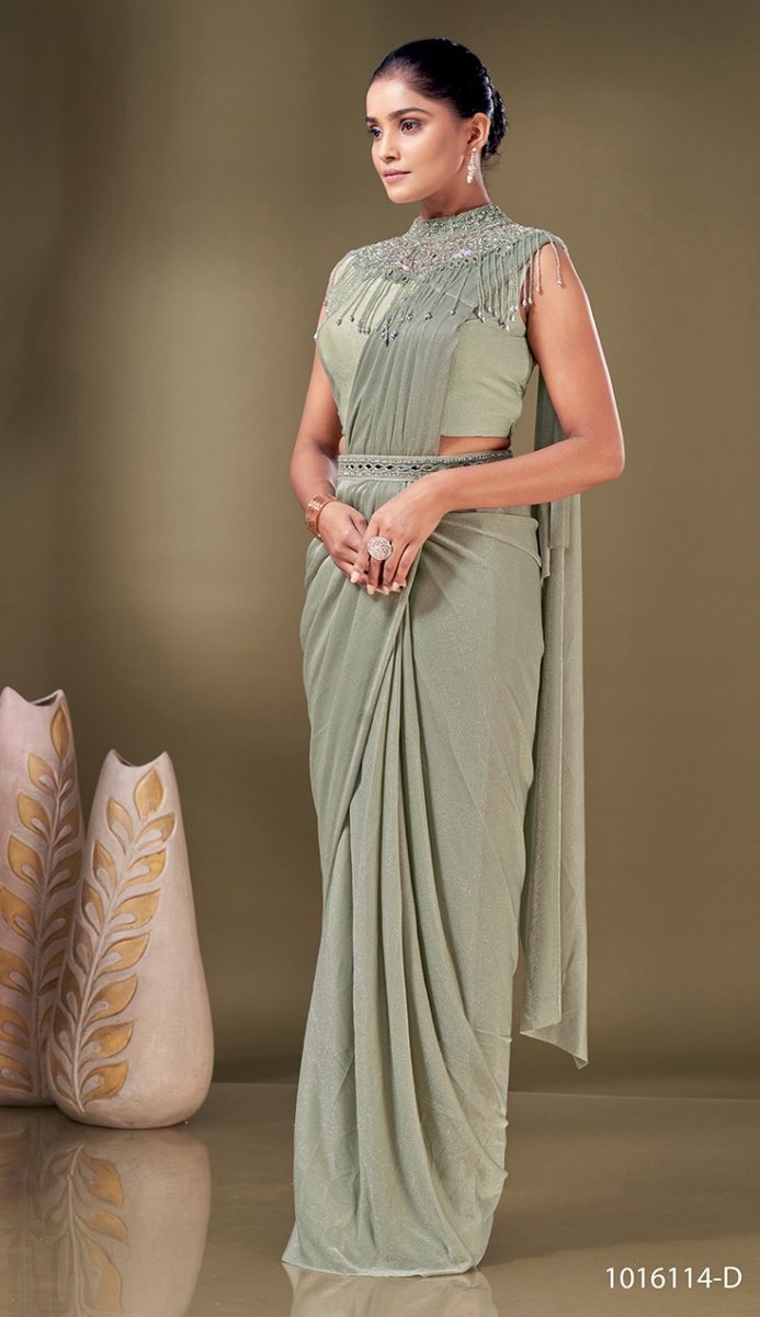 Aamoha Trendz Ready To Wear Designer Saree 1016114 Colors 4
