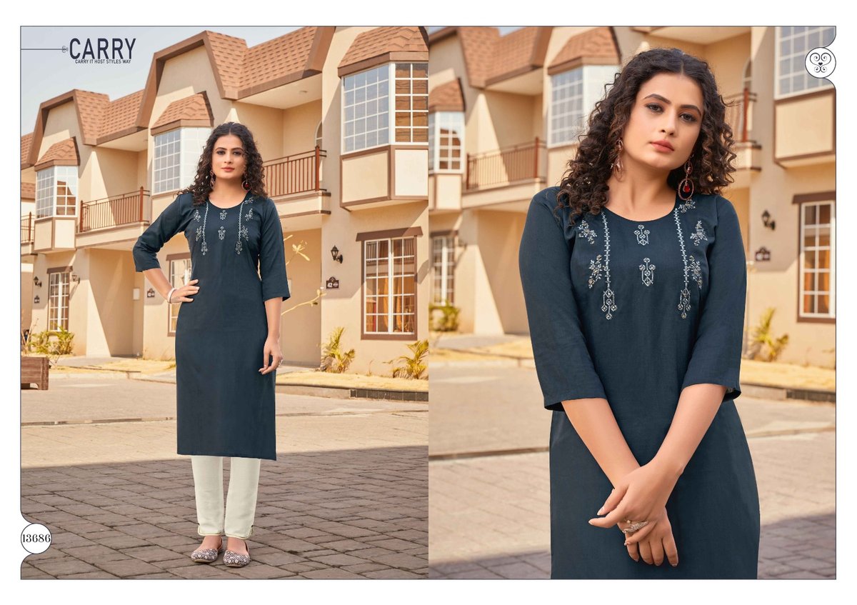 KALAROOP FASHION SCARLET 13682 TO 13687 5