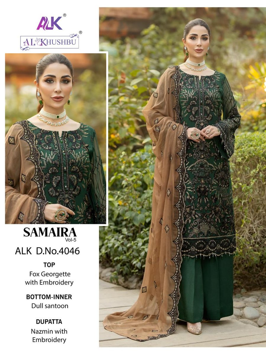 AL Khushbu Samaira Vol-5 4044-4046 Series 3