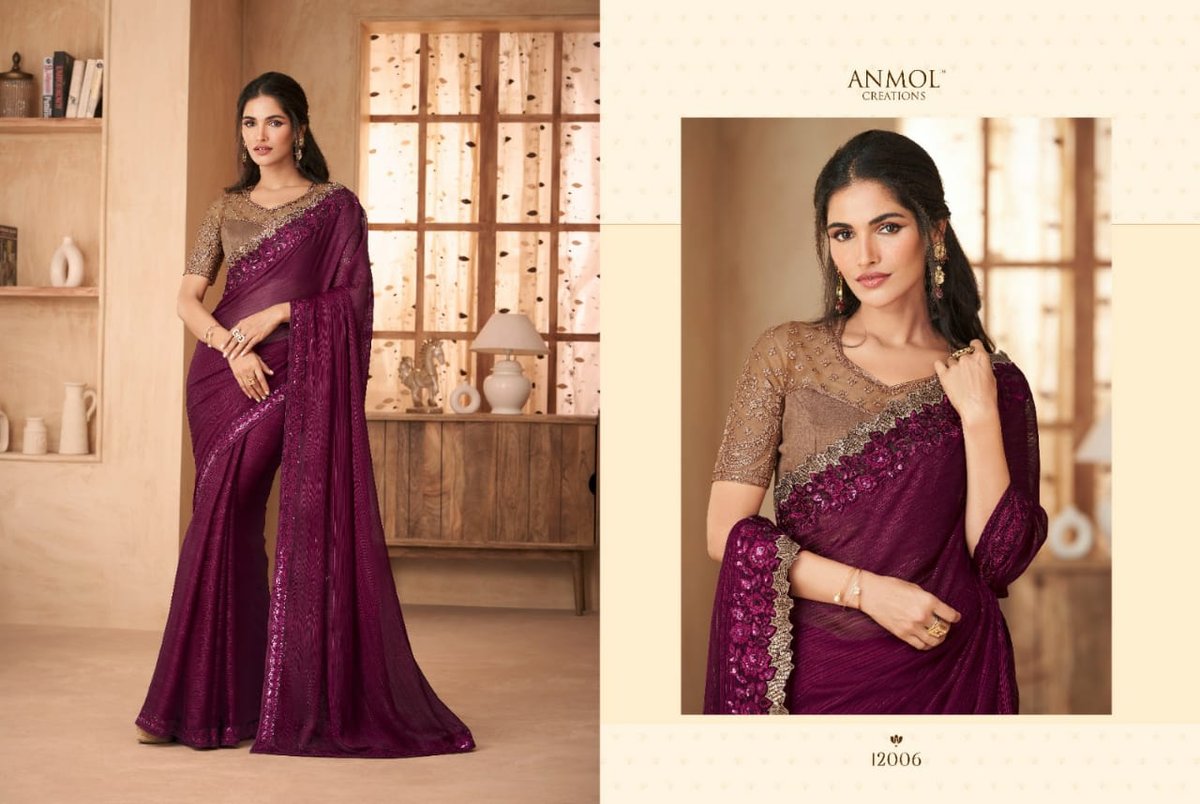 Anmol Creations Elegance Vol-16 12001-12016 Series 6