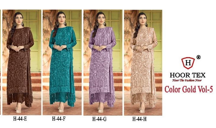 Hoor Tex Color Gold Vol-5 H-44 New Colors 5