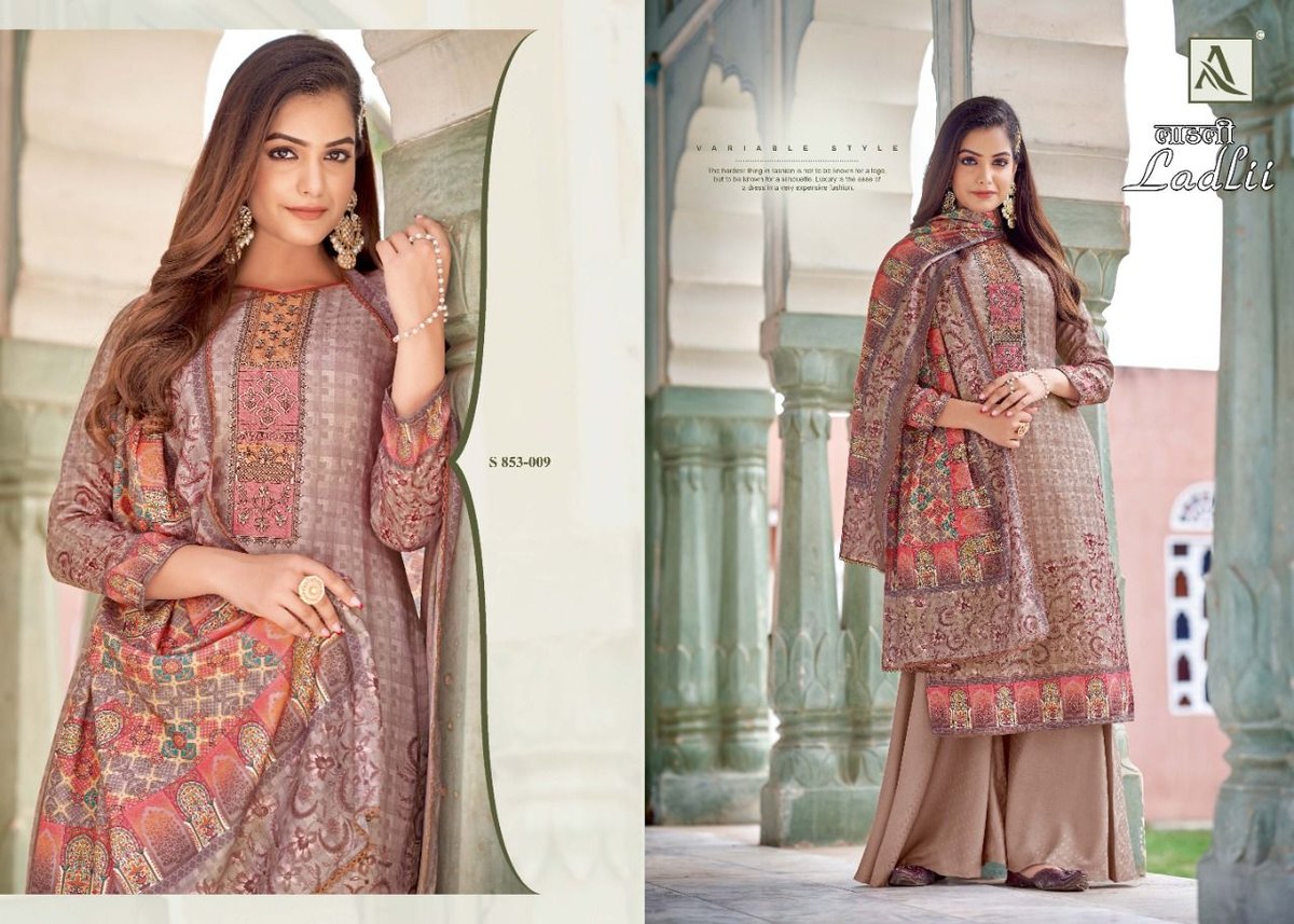 Alok Suits Ladlii 853-001 to 853-010 Series 9