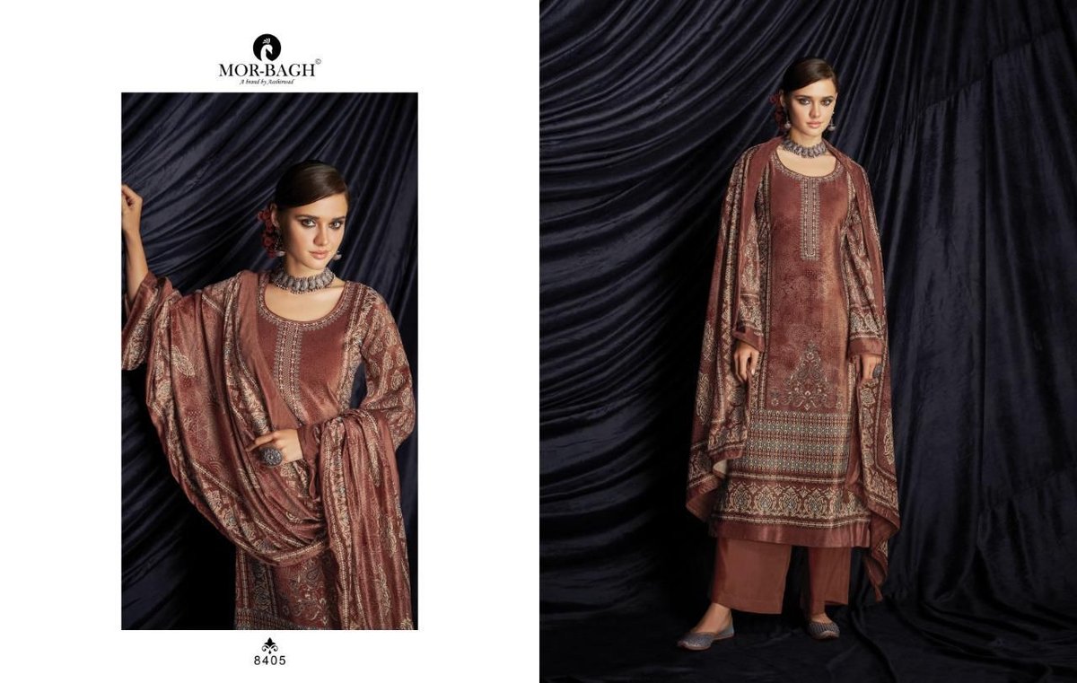 Aashirwad Creation Mor Bagh Senorita 8404-8411 Series 2