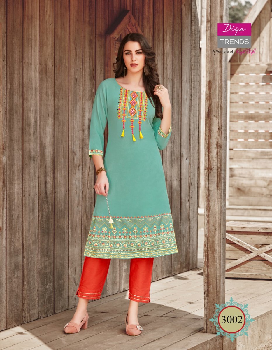 Diya Trendz Victoria Vol-3 3001-3012 Series 2