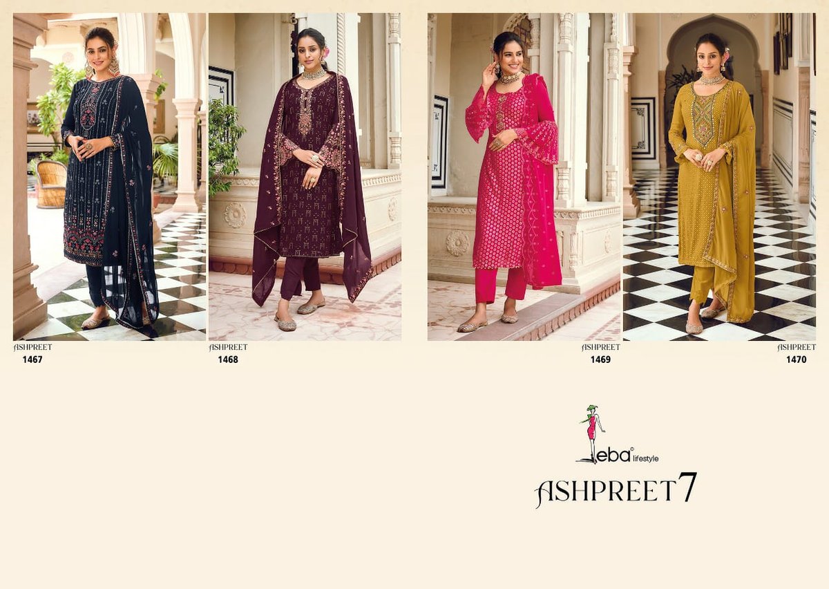 Eba Lifestyle Ashpreet Vol-7 1467-1470 Series 5