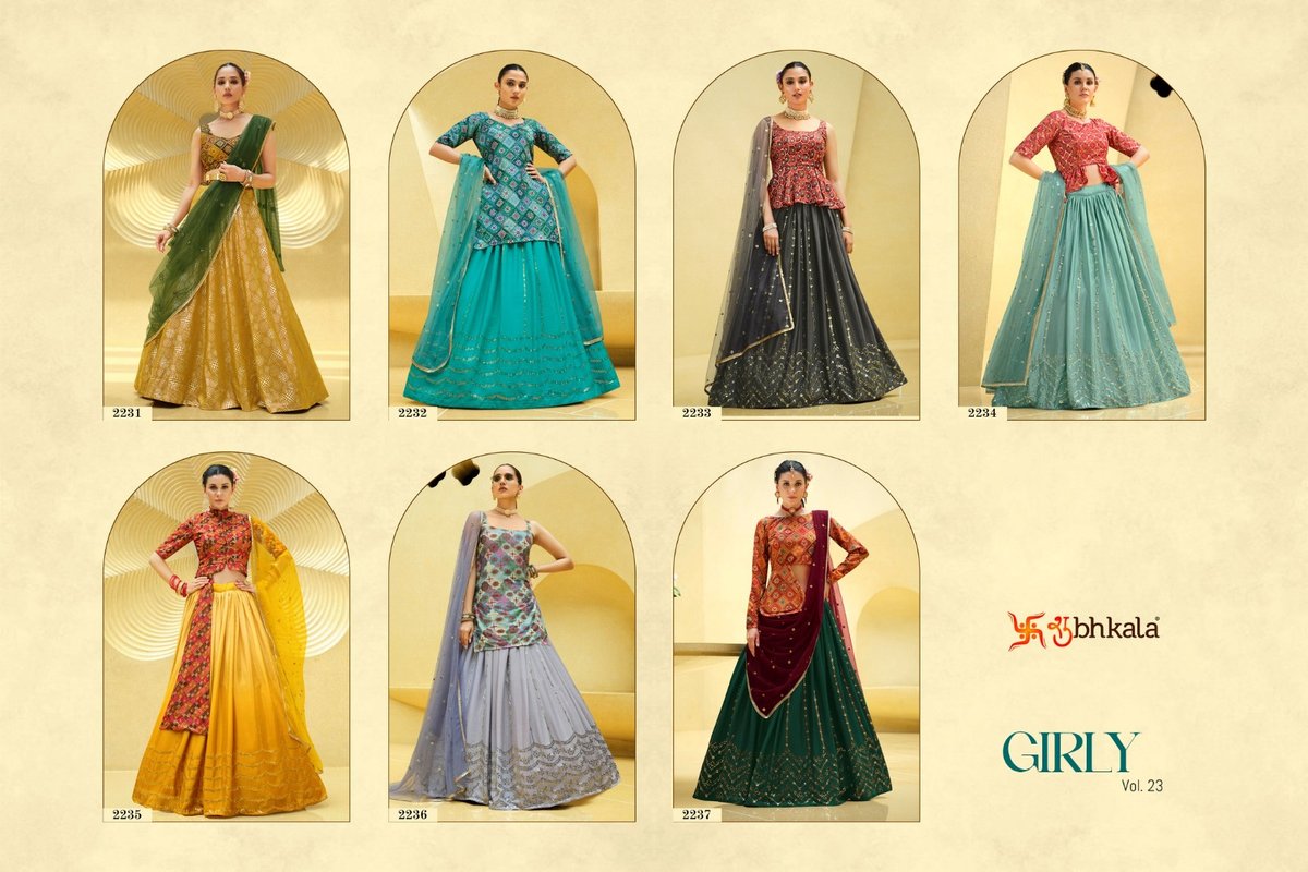 SHUBHKALA GIRLY VOL-23 2231 TO 2237 8