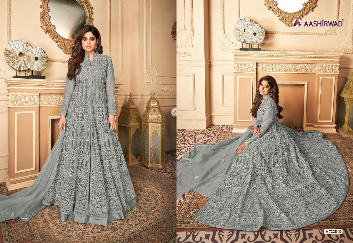 Aashirwad Creation Navika 7228 Colors 3