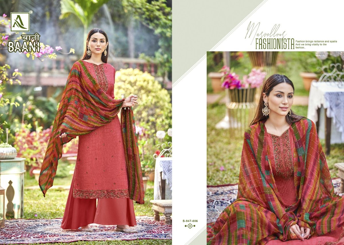 Alok Suit Baani 947-001 to 947-010 Series 6