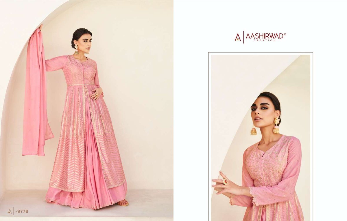 Aashirwad Creation Naaz 9778-9780 Series 1
