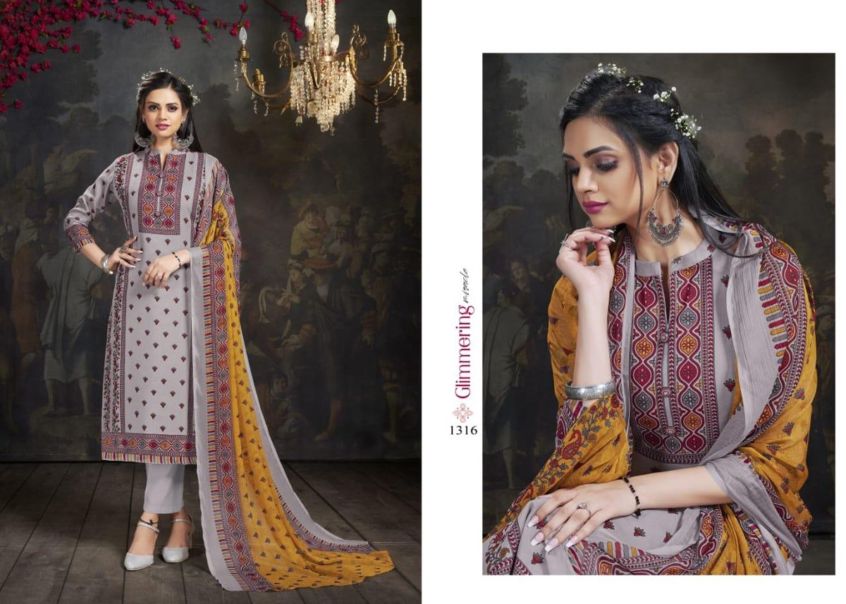 Bipson Prints Khwaab 1310-1317 Series 7