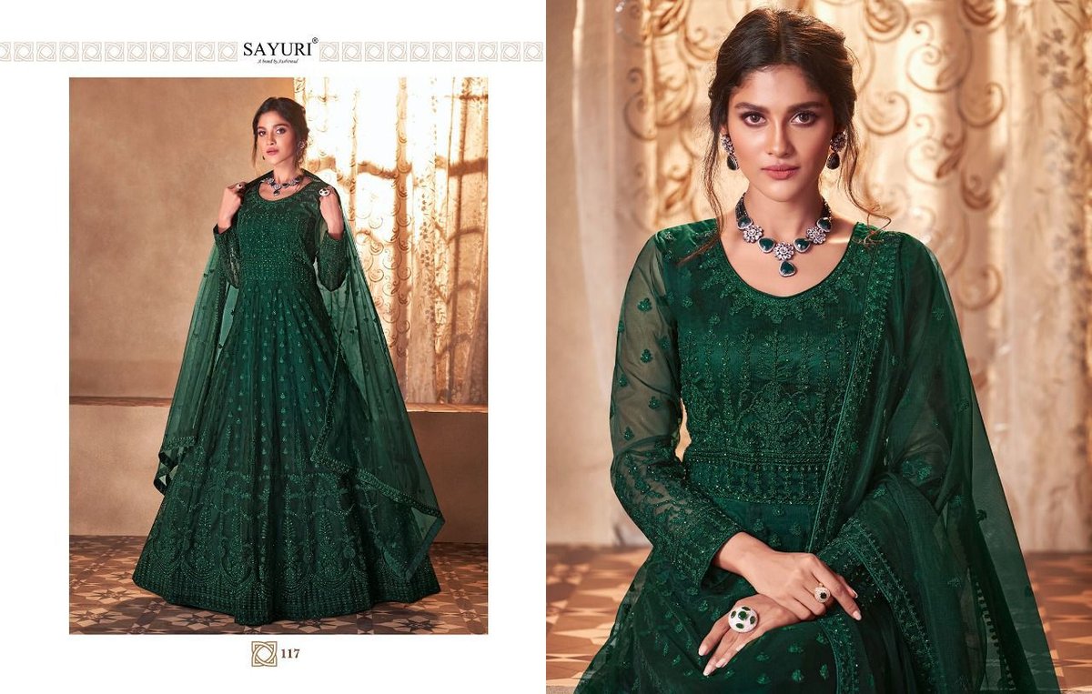 Aashirwad Creation Sayuri Majesty 117-120 Series 1