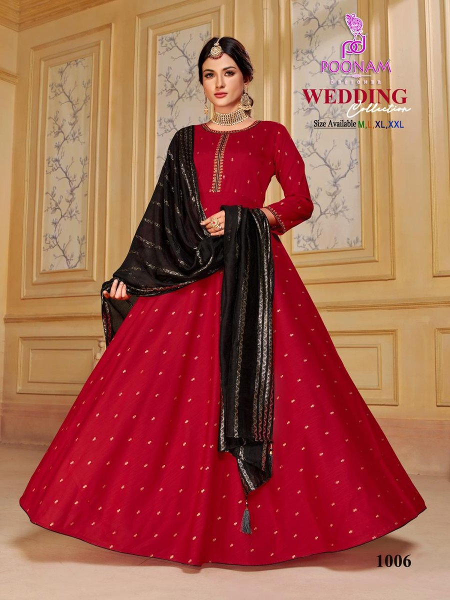 Poonam Designer Wedding Collection 1001-1006 Series 6