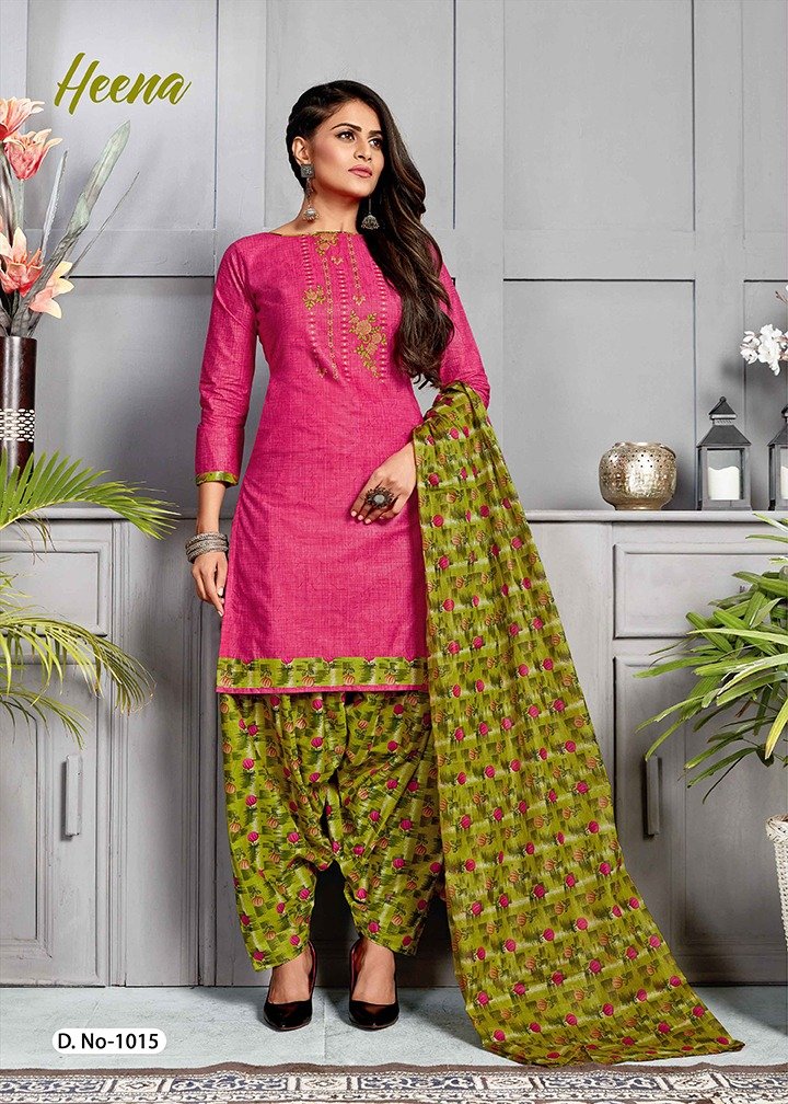 Ganesha Print Heena Vol-1 1008-1019 Series 8