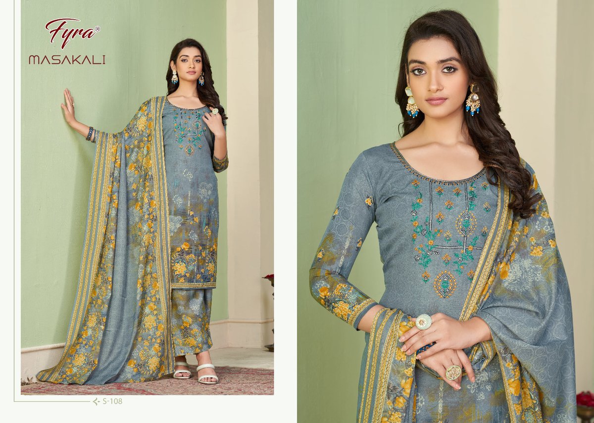Alok Suit Maskali 101-110 Series 8